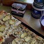 Fine Cheesemakers of Scotland - Yester Farm Soft Cheese and Courgette Tart.