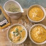 Fine Cheesemakers of Scotland - St Andrews Smoked Anster and Arbroath Smokies Souffle.